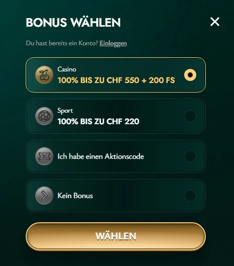 cashed casino registrieren