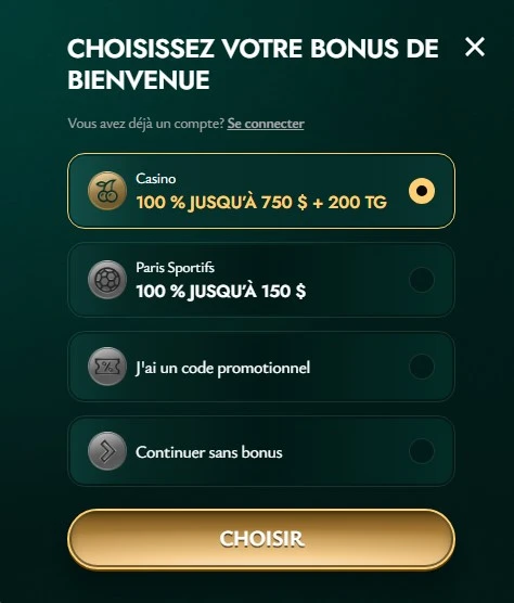 cashed casino sinscrire